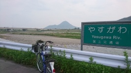 野洲市の三上山？ 近江富士(432m)?